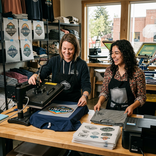 DTF Transfers for Idaho Falls Businesses & Brands