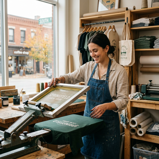 Print-on-Demand Springfield: Launch Your Local Brand