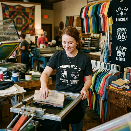 Custom T-Shirts Springfield IL: From Lincoln to Sliders