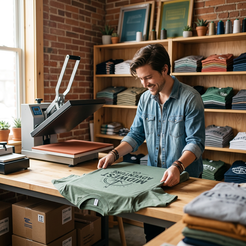 Print on Demand Evansville: Start Your Local Brand