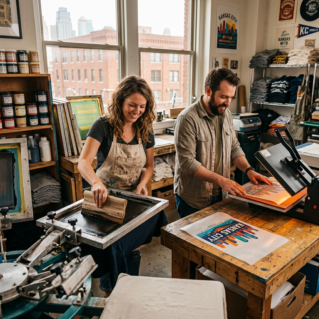 DTF Printing vs Screen Printing Kansas City: Which is Best?