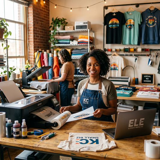 Kansas City Small Business? Elevate Your Brand with DTF!