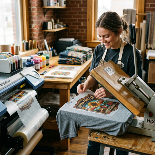 Topeka T-Shirt Printing: The Benefits of DTF Over Screen Print