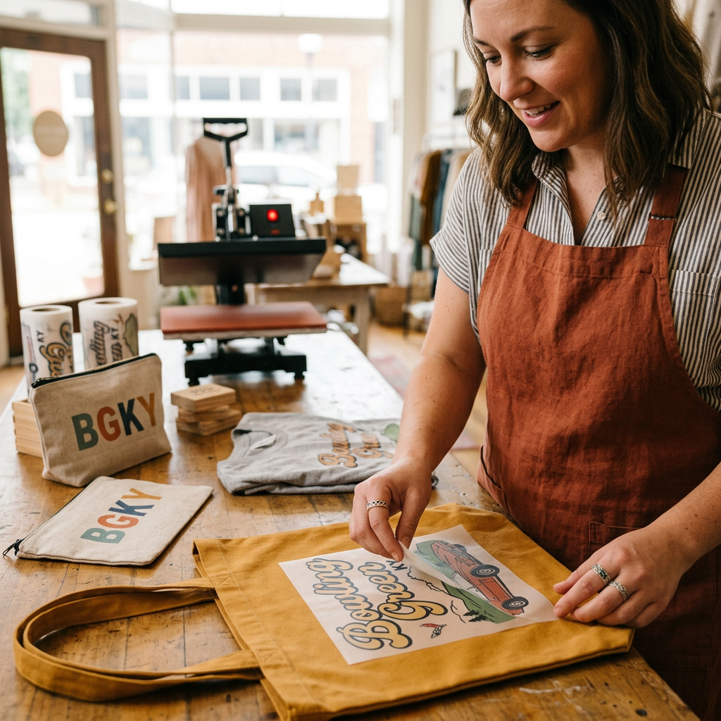 Unique Souvenirs: DTF Printing for Bowling Green Tourism
