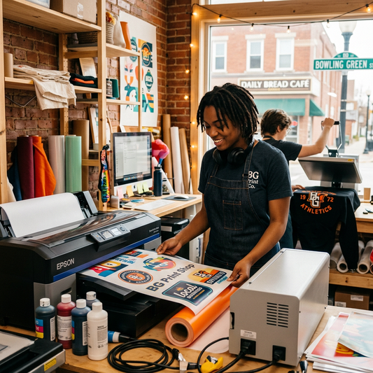 Guide to DTF Printing for Bowling Green Businesses