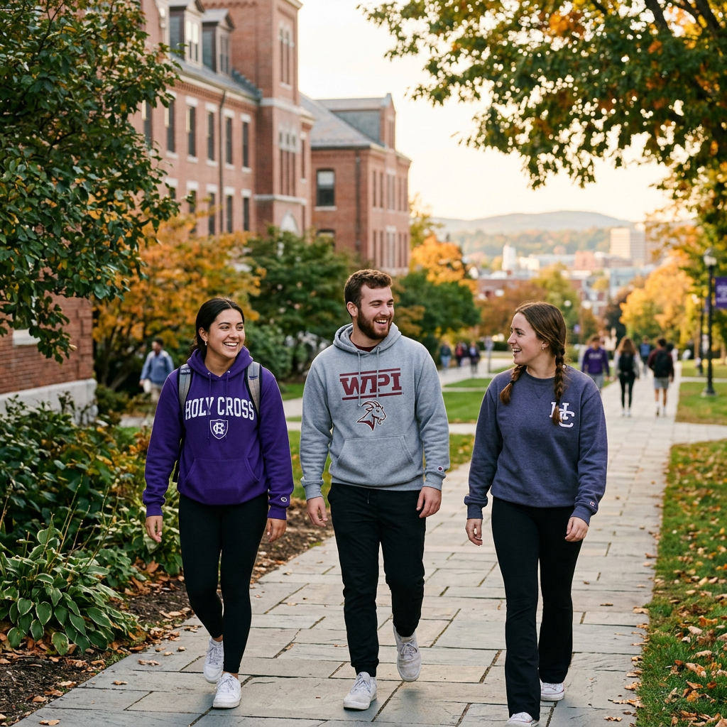 Custom Holy Cross & WPI Apparel: Worcester DTF Guide