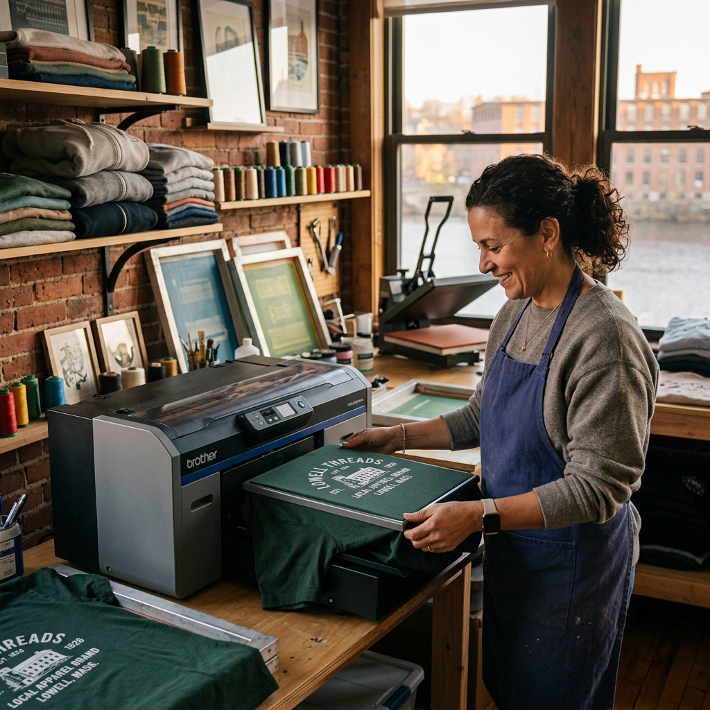 Print-on-Demand Lowell: Launch Your Local Apparel Brand