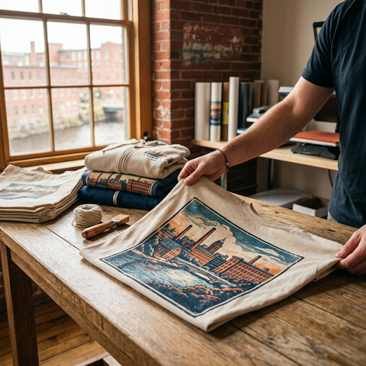 Unveiling Lowell's History: DTF Apparel for Local Pride