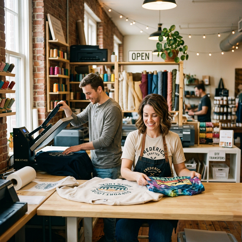 Top 5 Reasons Frederick Businesses Choose DTF Transfers