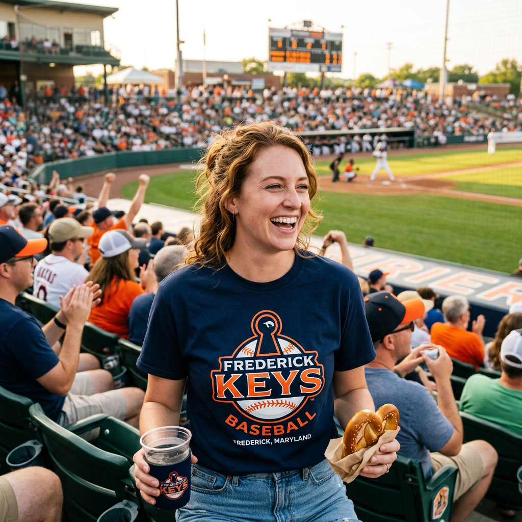 Frederick Keys DTF Shirt: Custom Game Day Gear in Frederick