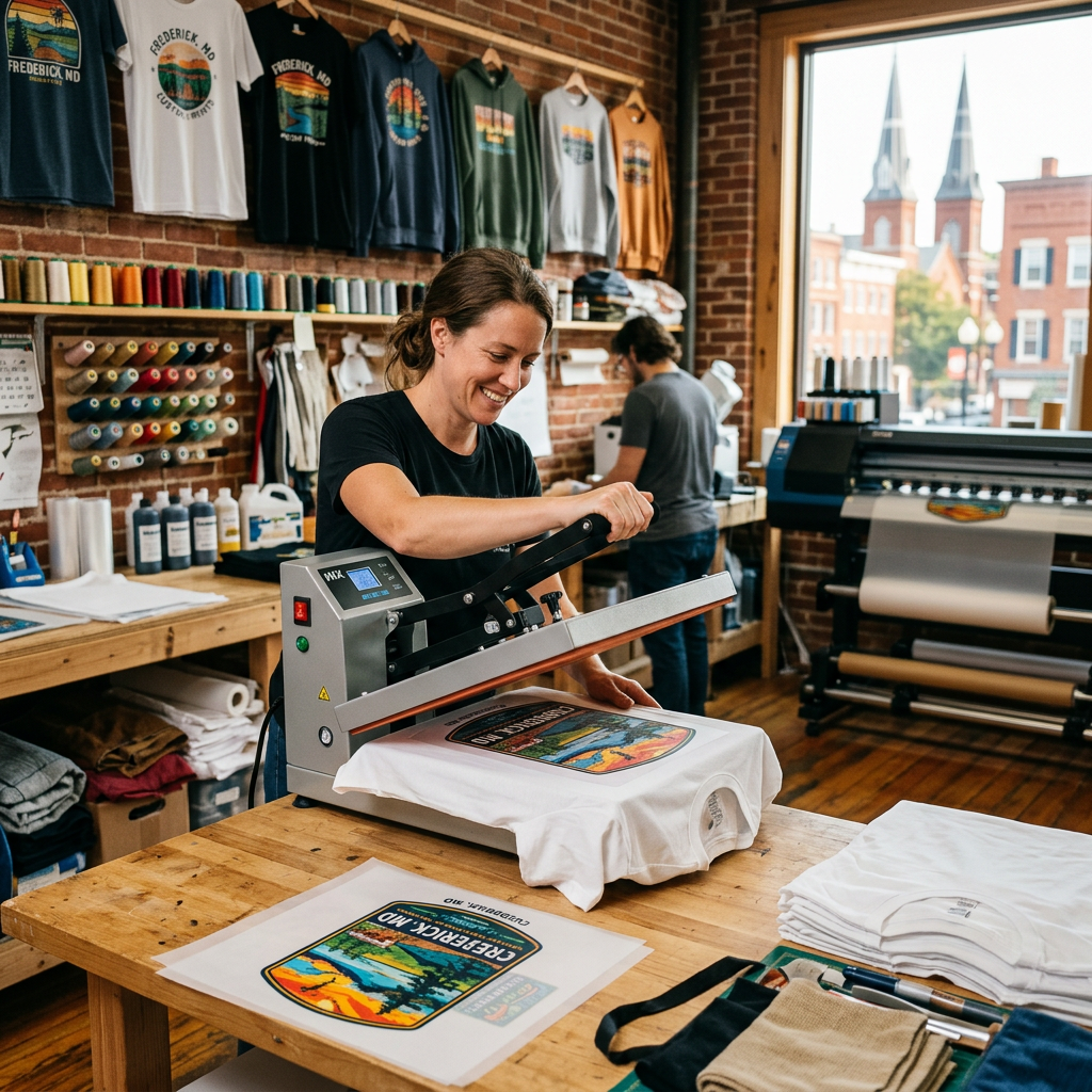 Custom DTF Printing in Frederick MD: Your Local Partner