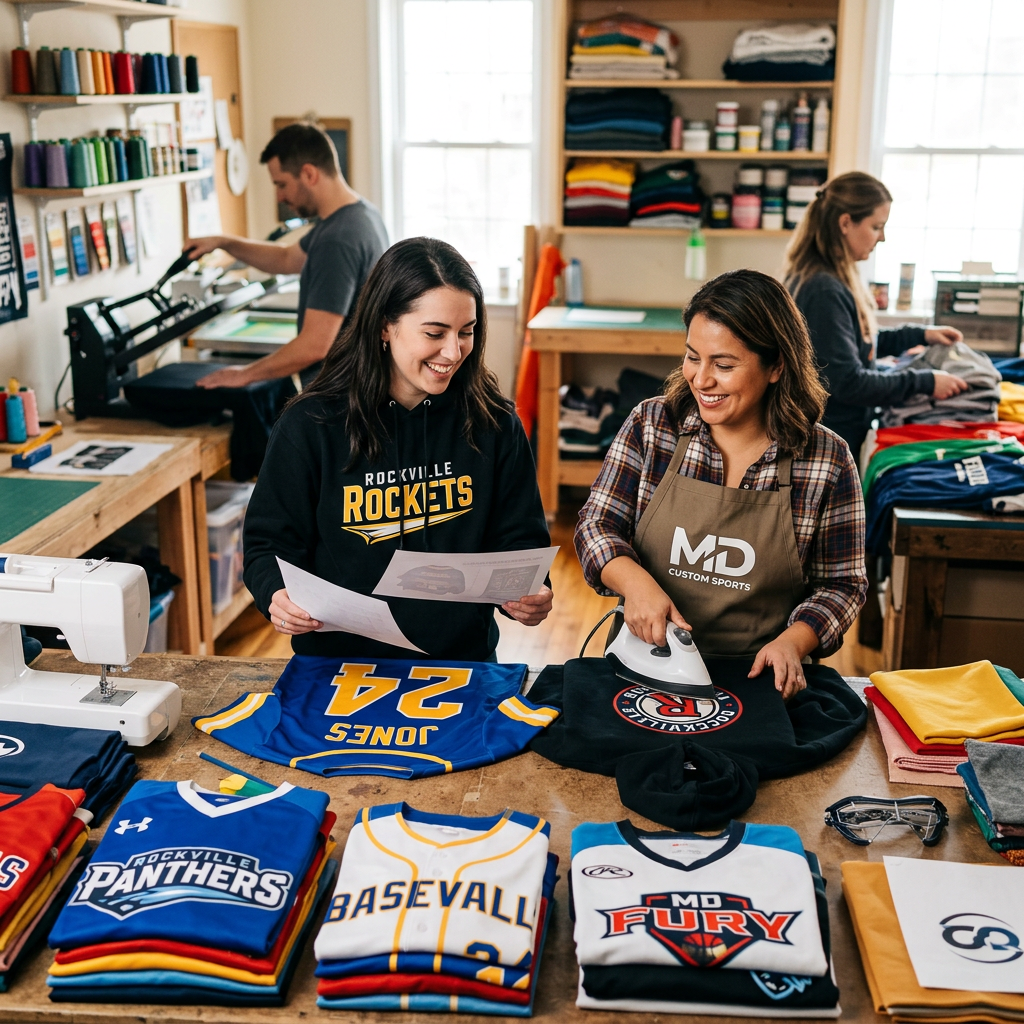 Rockville MD: Your Hub for Custom Sports Team Apparel