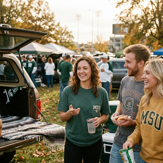 MSU DTF Shirts Lansing: Custom Game Day Sports Apparel