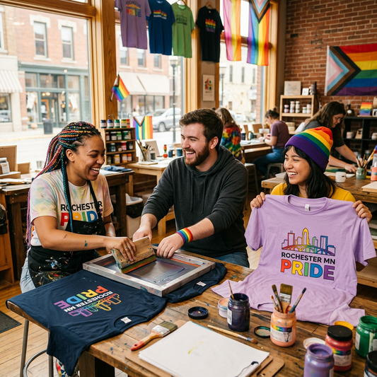 Designing Rochester MN Pride: Custom Shirts for Locals