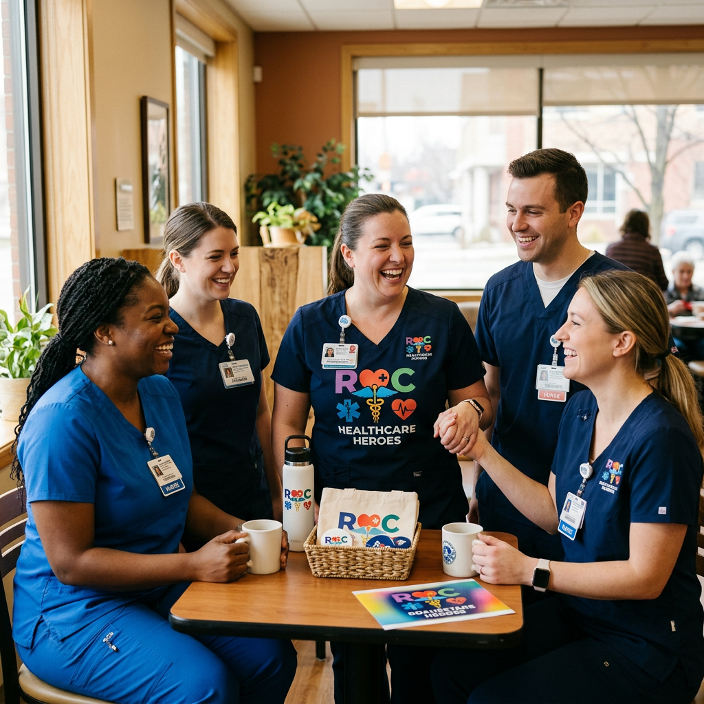 DTF Printing for Rochester's Healthcare Heroes