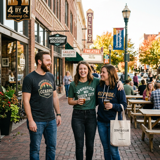 Springfield MO Custom Apparel: Show Your Queen City Pride