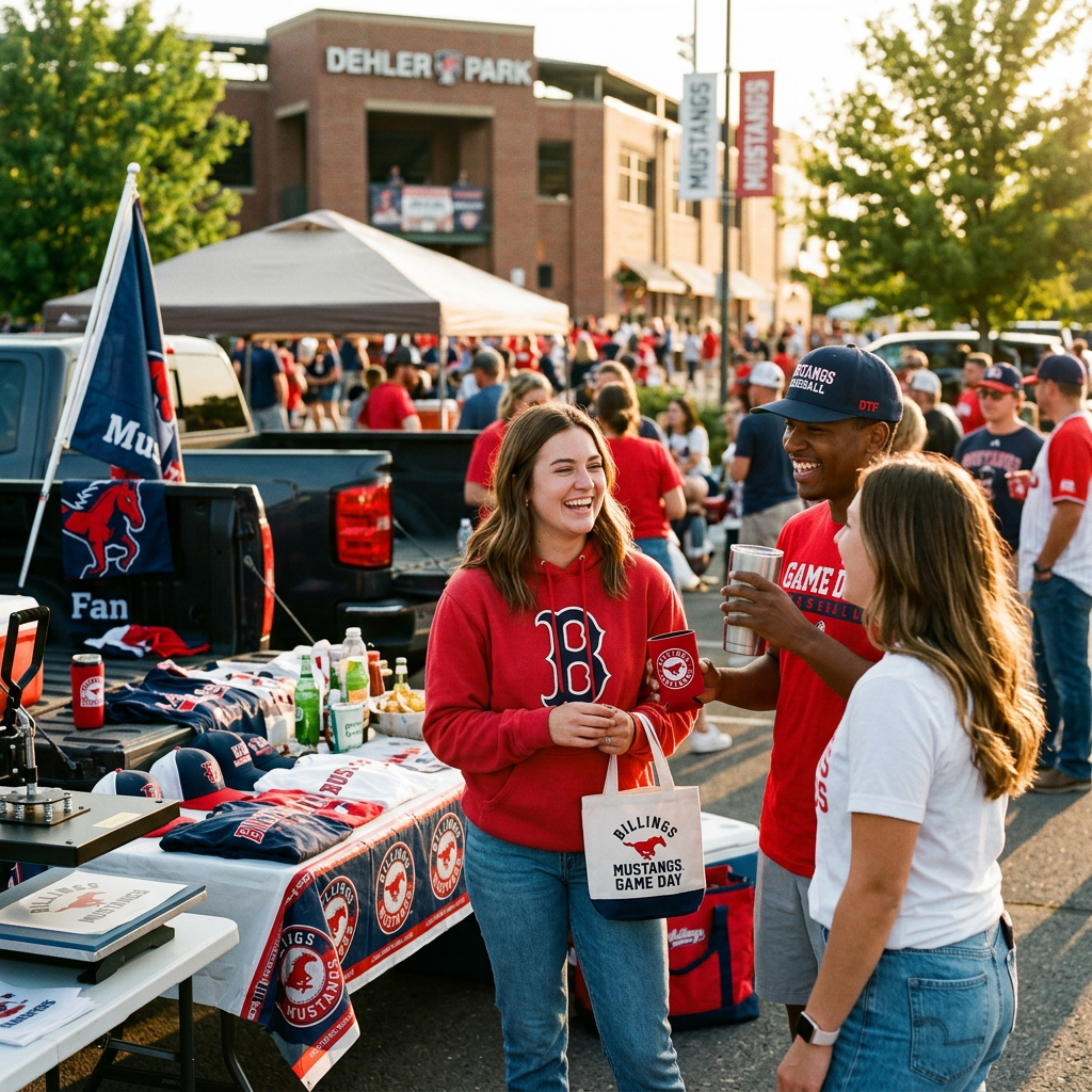 Billings Mustangs & DTF: Gear Up for Game Day!