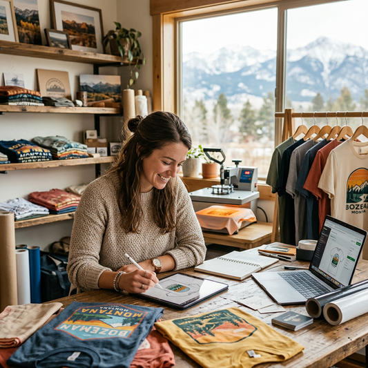 Print-on-Demand Bozeman: Start Your T-Shirt Brand