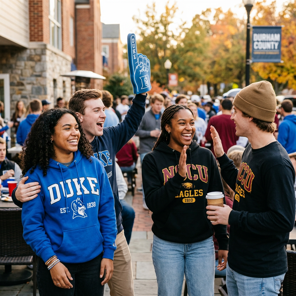 Game Day Ready: Duke & NCCU DTF Apparel in Durham