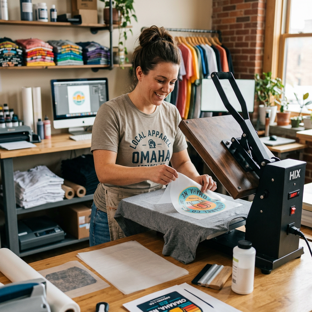 Custom DTF Transfers in Omaha: Your Local Apparel Solution