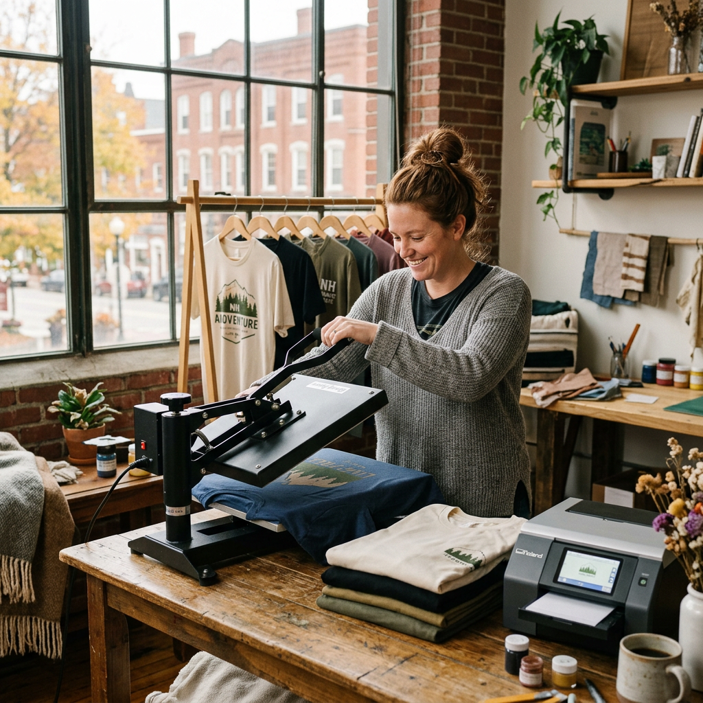 Print on Demand in Concord NH: Start Your T-Shirt Business
