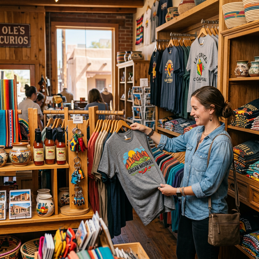 Explore Las Cruces: Souvenirs & Tourist DTF Apparel