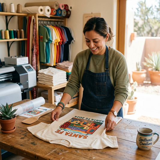 Custom Apparel for Santa Fe Events: A DTF Printing Guide