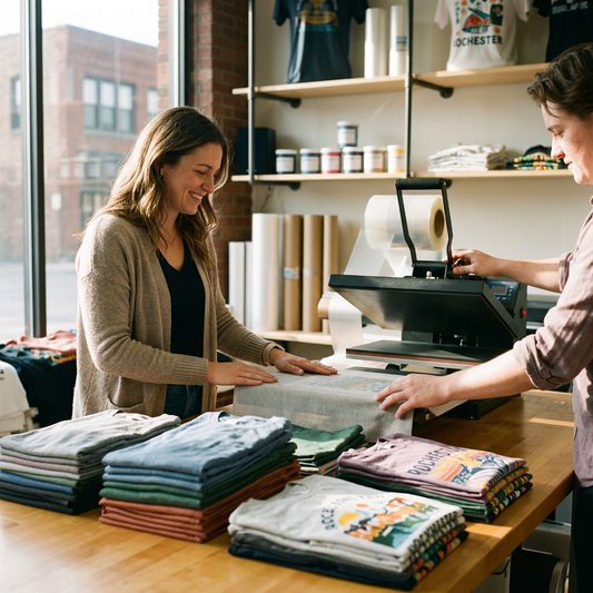 Custom DTF Printing in Rochester: Your Local Apparel Guide