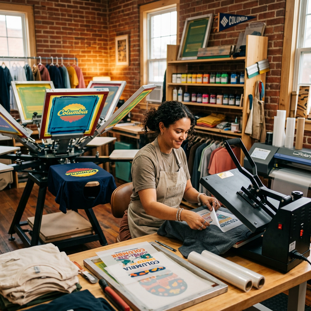 DTF vs Screen Printing Columbia: Which is Best for You?