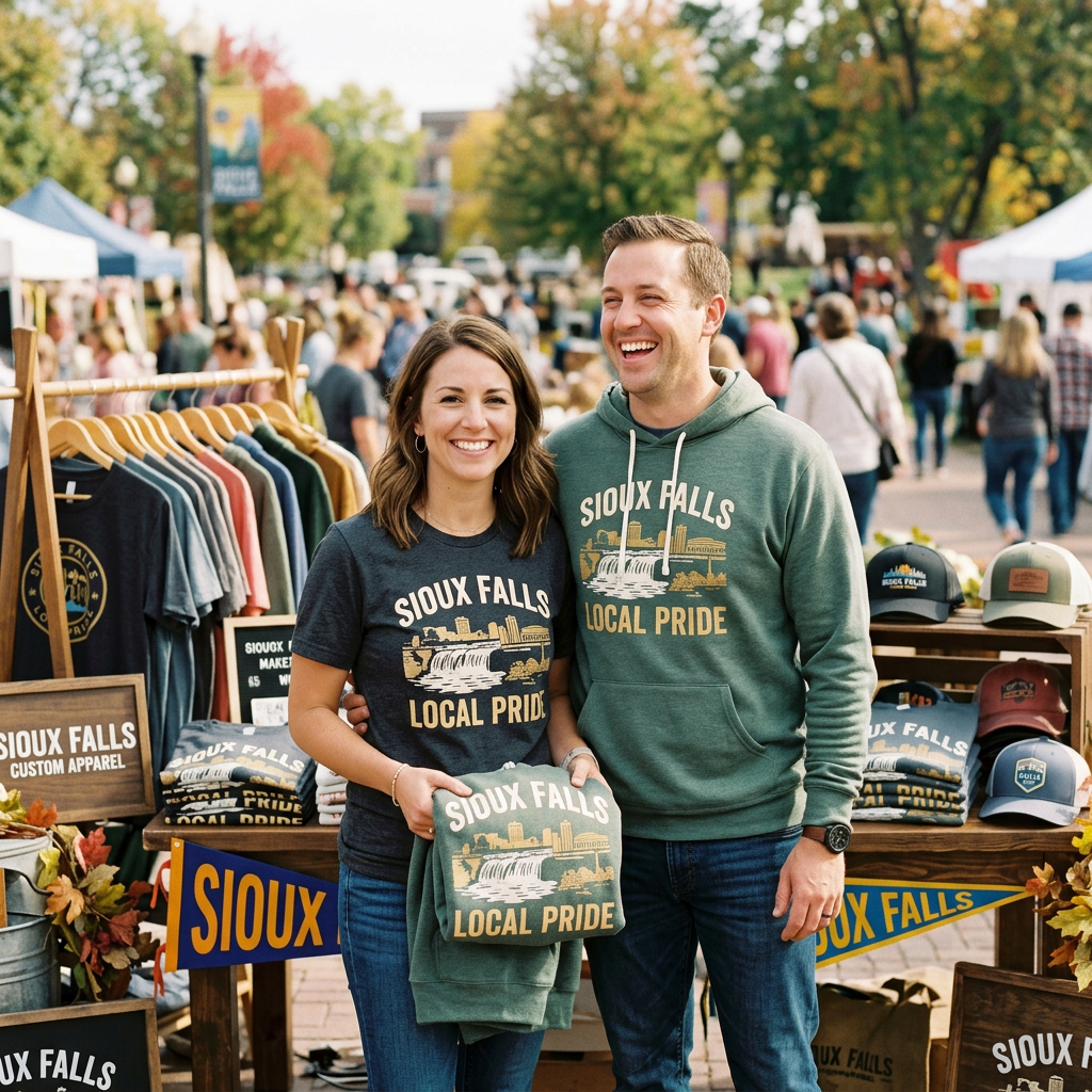 Sioux Falls Local Pride: Custom Apparel for Every Occasion