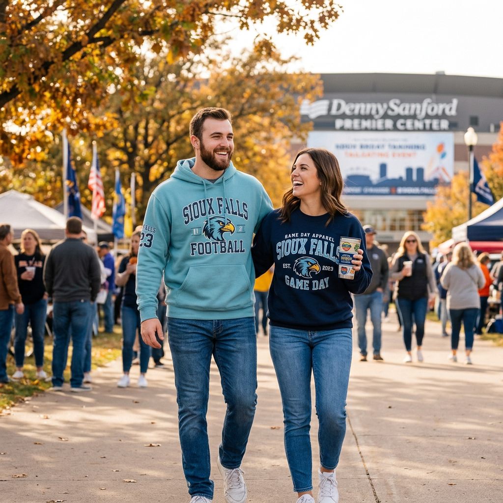 Sioux Falls Sports Apparel: Custom DTF Game Day Gear