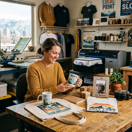 Print on Demand in SLC: Your Guide to Local Custom Gifts