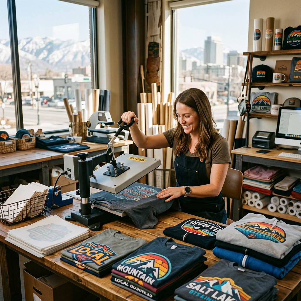 Custom DTF Transfers for Salt Lake City Businesses