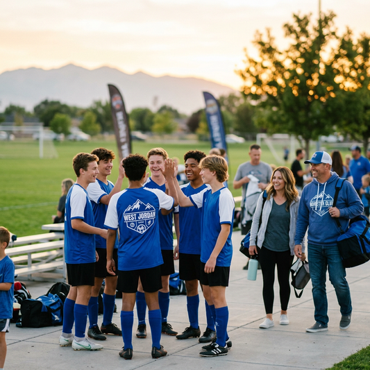 West Jordan Sports Team DTF: Custom Game Day Apparel