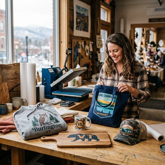 Top 5 Unique Gifts Made with DTF in Burlington, VT
