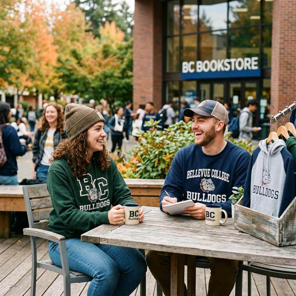 Bellevue College DTF: Custom Spirit Wear for Bulldogs Fans