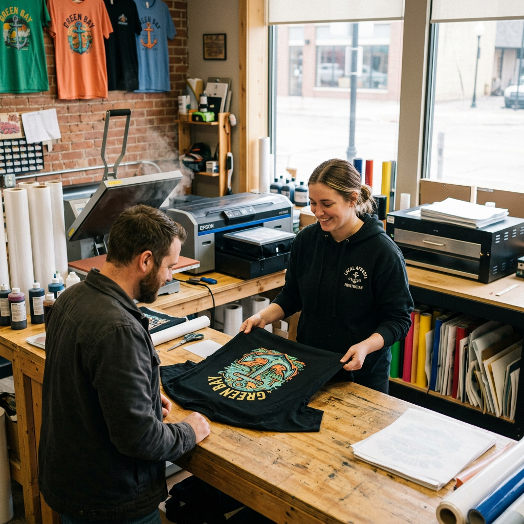 Shop Local: Green Bay's Best DTF Transfer Services
