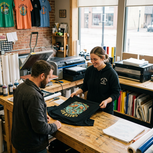 Shop Local: Green Bay's Best DTF Transfer Services