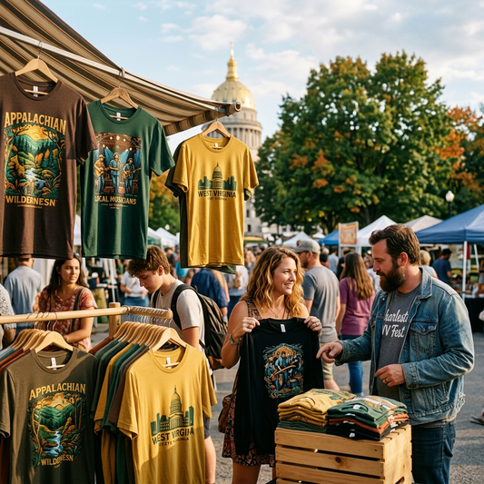 Charleston WV Festival Shirts: Custom DTF Gear