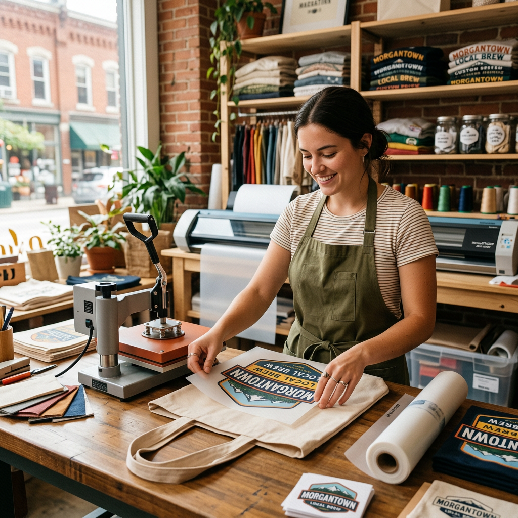 Morgantown Small Business Spotlight: DTF for Branding