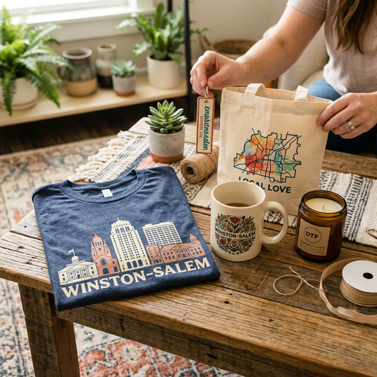 Unique Winston-Salem Gift Ideas with DTF Transfers