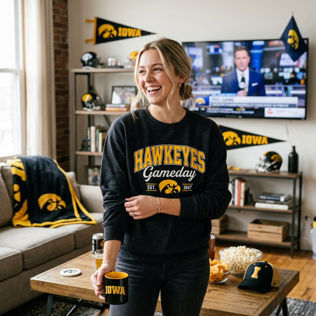 Game Day Ready: Iowa Sports Apparel with DTF Transfers