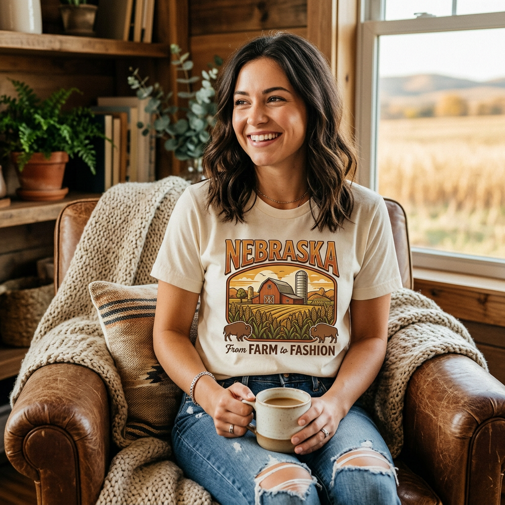 Nebraska-Inspired DTF Design Ideas: From Farm to Fashion