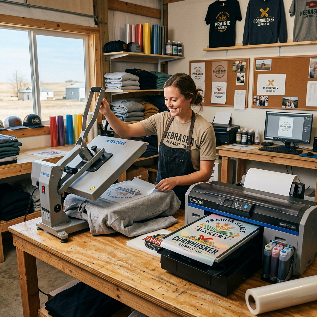 Custom DTF Transfers: Your Nebraska Business's Secret Weapon