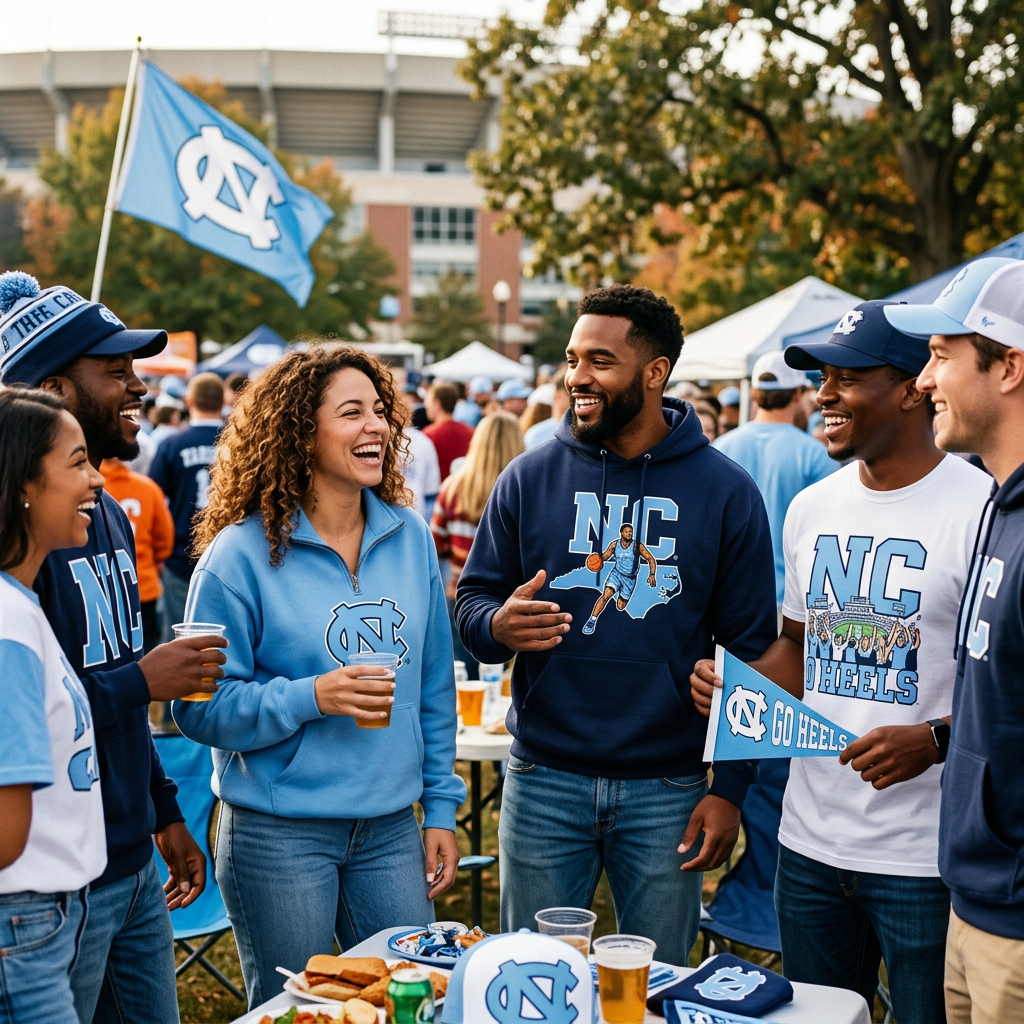 Custom Apparel for NC Sports Fans: Game Day Ready DTF