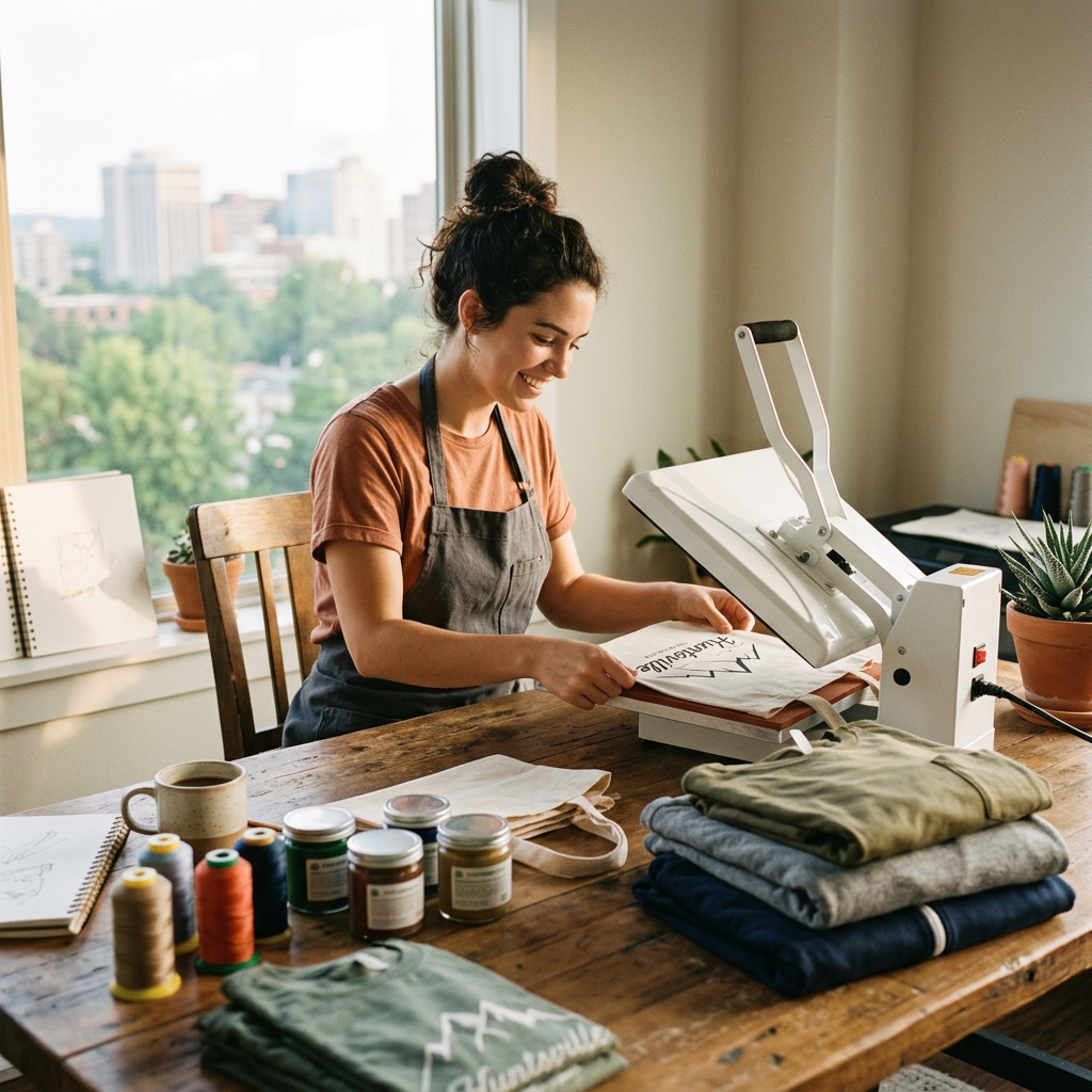 Print on Demand Huntsville: Start Your Apparel Business