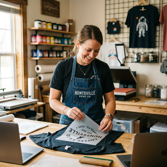 Custom DTF Transfers: Your Huntsville Business's Secret Weapon