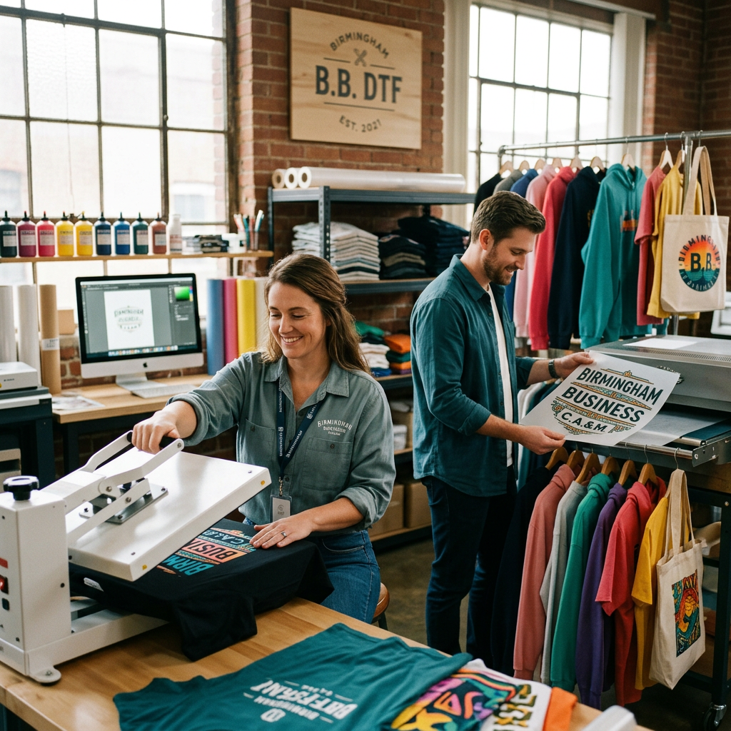 Birmingham Business DTF: Custom Apparel & Merch Solutions