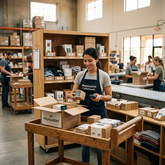Just-in-Time Inventory for Marketplace Fulfillment