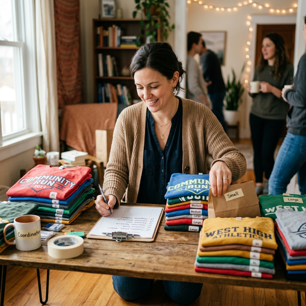 Managing Group Shirt Orders: A Coordinator’s Checklist